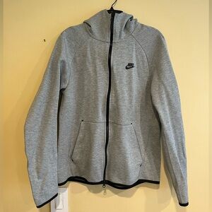 Grey “Nike” Tech Fleece Hoodie